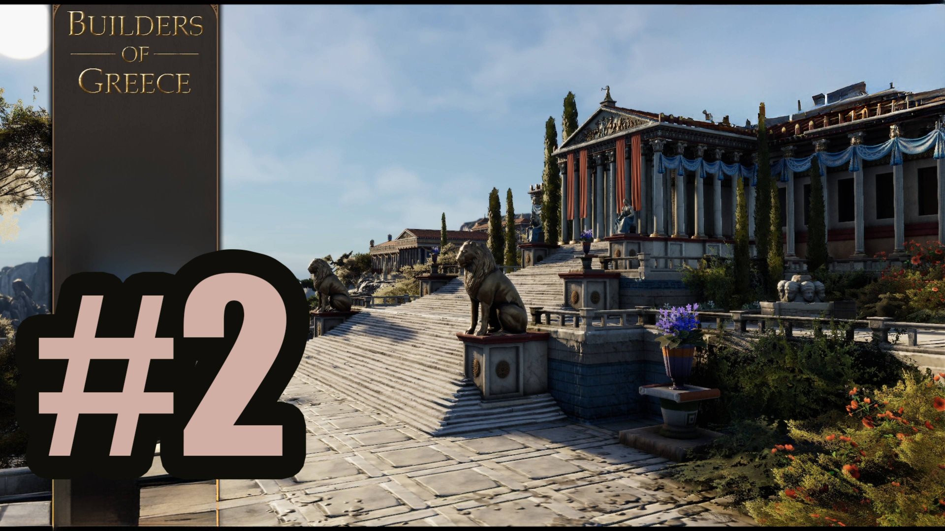 BUILDERS OF GREECE прохождение на русском #2 смотреть онлайн