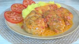 Просто капуста и фарш не думала, что так просто ужин без возни, ВСЁ смешал и готово