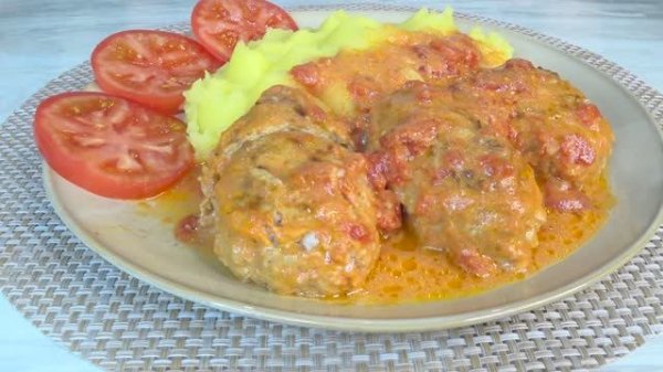 Просто капуста и фарш не думала, что так просто ужин без возни, ВСЁ смешал и готово