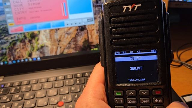 DMR Hotspot TYT MD9600 демонстрция работы смотреть онлайн