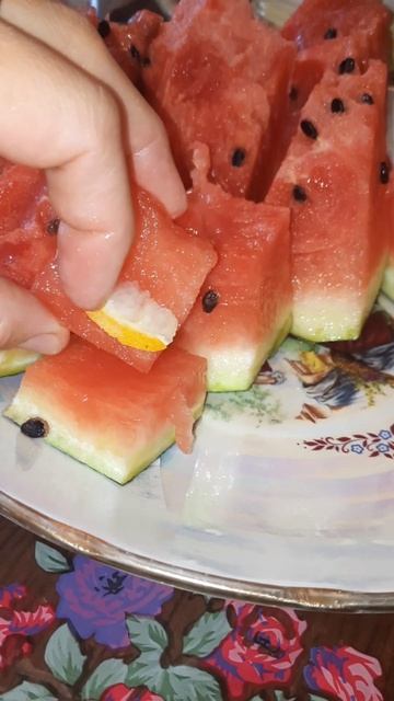 Так АРБУЗ вы еще не ели!Вкусно🍉#shorts смотреть онлайн