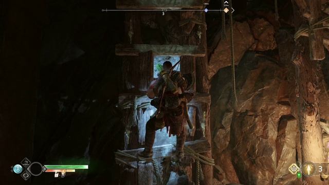 God of war. Часть 8. Битва с драконом молний. Вершина. Голова без всадника