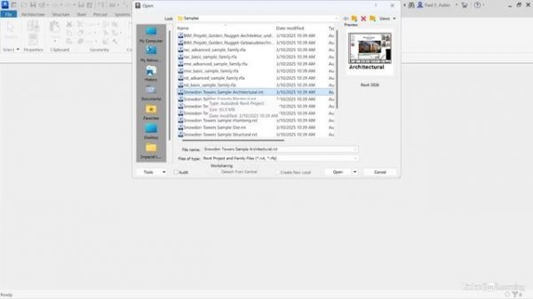 1.02 - Opening the sample model