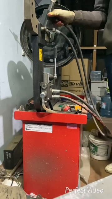 Правка диска после Краснодарской ямы:) смотреть онлайн