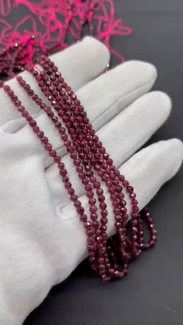 Бусина Гранат, граненный, 3 мм/Артикул: МЕЛ44 смотреть онлайн