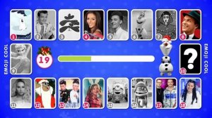 УГАДАЙ КТО ПОЕТ? НОВОГОДНИЙ ВЫПУСК 🎅🎄 / EMOJI COOL 😎