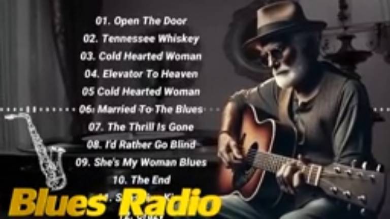 БЛЮЗОВОЕ РАДИО _ Музыка в стиле Виски Блюз _ Лучший плейлист музыки в стиле медленный блюз - Лучшие смотреть онлайн