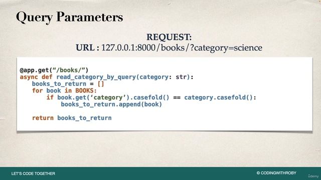 8. FastAPI Project Query Parameters Overview смотреть онлайн