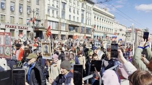 Бессмертный полк Санкт-Петербург 09.05.2025