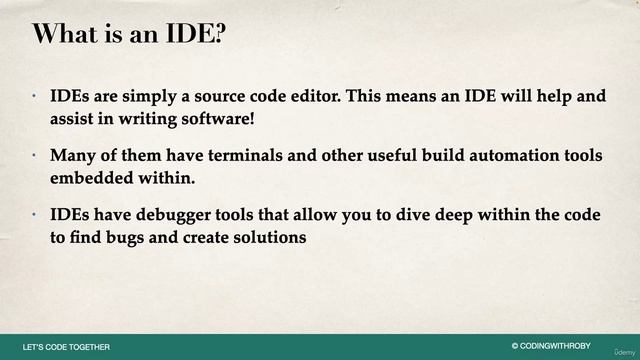 5. Python Integrated Development Environment Overview смотреть онлайн