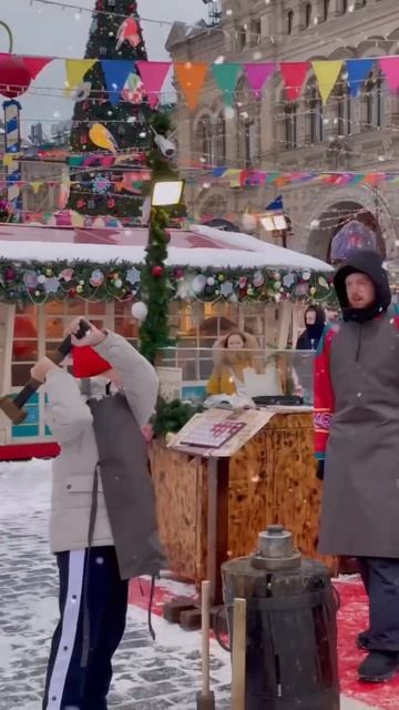 Ярмарка на Красной Площади #shorts #happynewyear смотреть онлайн