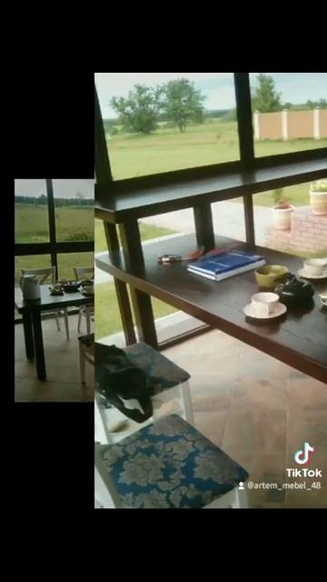 Барная стойка и стол на веранде смотреть онлайн