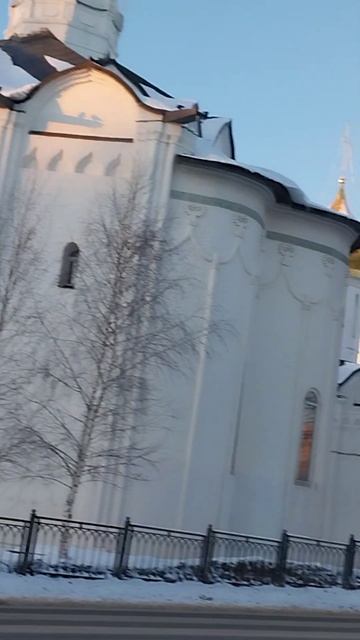 Зима в Сергиевом Посаде. смотреть онлайн