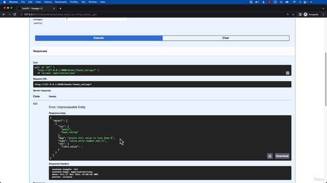 17. FastAPI Project Data Validation Query Parameters смотреть онлайн