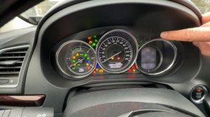 Тест приборной панели Mazda 6 GJ 2013