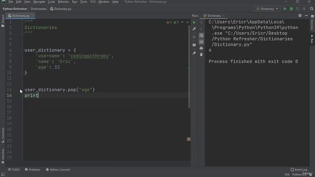 28. Dictionaries in Python смотреть онлайн