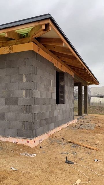 Обзор частного одноэтажного дома🏡✨ #стройка #строит? смотреть онлайн