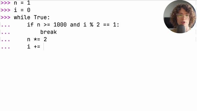 ЦИКЛ WHILE В PYTHON (while, break, continue) смотреть онлайн