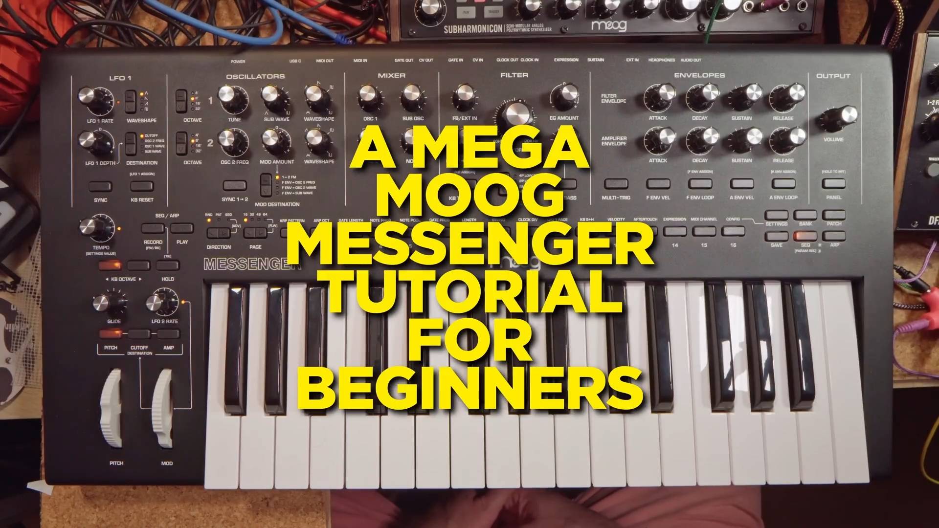 Moog Messenger: Mega Tutorial for Beginners смотреть онлайн