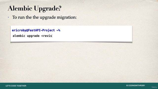 4. Alembic Revisions Overview смотреть онлайн