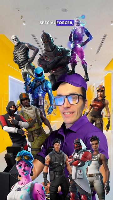А ты знал что у Fortnite есть очень редкие скины? #funny #fortnite