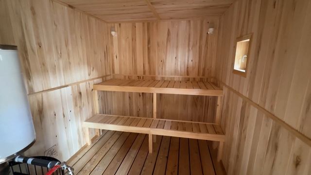 БАНЯ 6*2,35м с террасой. На два помещения. смотреть онлайн