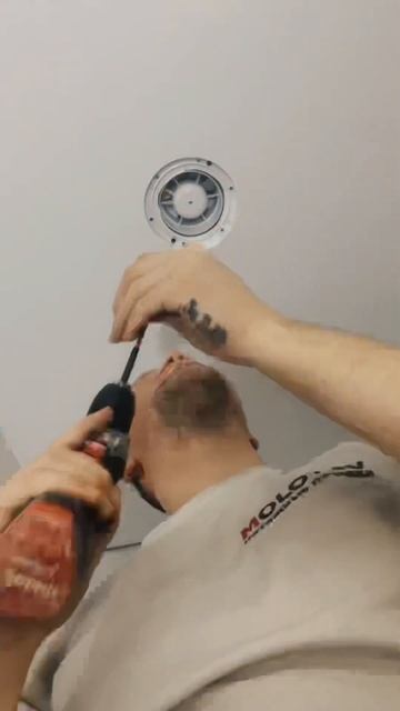 Теневая решетка со встроенным вентилятором #натяжные? смотреть онлайн