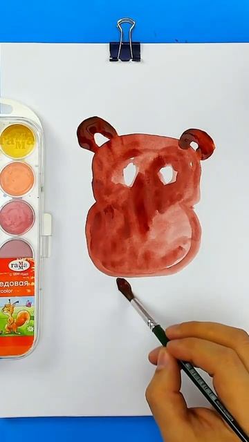 Как нарисовать Винни-Пуха из мультика урок рисования от РыбаКит￼ смотреть онлайн