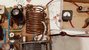 Лампа 6П3С в КВ передатчике.