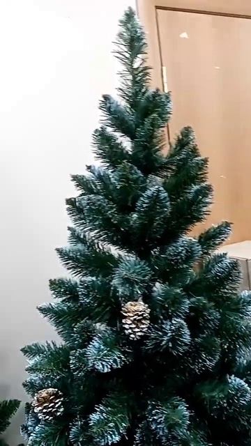 Mandarin_shop34 обзор на ёлку Снежная королева, высотой 180см. смотреть онлайн