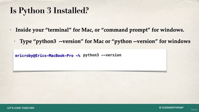 2. Python Installation Overview смотреть онлайн
