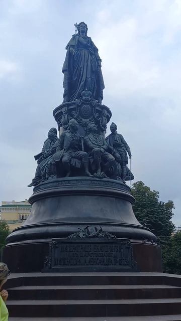 Памятник Екатерине в Санкт-Петербурге смотреть онлайн
