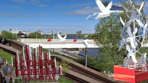 Празднование 9 мая 2025 г. в г. Тюмени. День Победы. Бессмертный полк. Выставка поисков/ отряда. #65