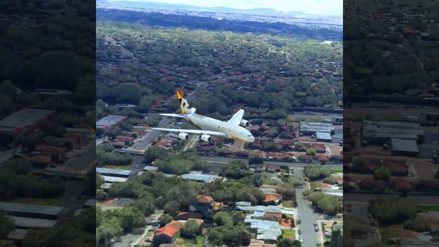 Самая опасная посадка большого самолета!! ETIHAD AIRBUS A320 в