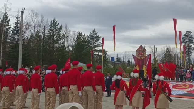 ≪ДЕНЬ ПОБЕДЫ - 80 лет ВЕЛИКОЙ ПОБЕДЕ! - 9 мая 2025г. Школа №3≫ БАМ Таксимо Татьяна Шаманская