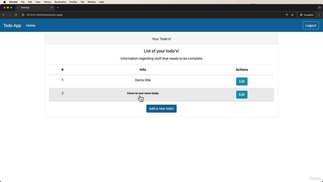 15. FastAPI Full Stack - Delete Todo смотреть онлайн