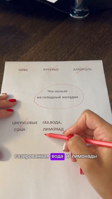 Что нельшя есть на голодный желудок❗️ 📍Еще больше п? смотреть онлайн