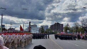 Парад в честь 80летия Победы в ВОВ 41-45г. г Иваново.
