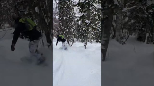 Nice Bus в снежном лесу Геша