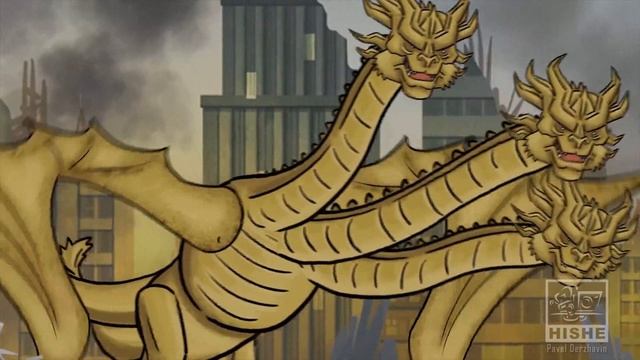 Как следовало завершить фильм "Годзилла король монстров" (HISHE) смотреть онлайн