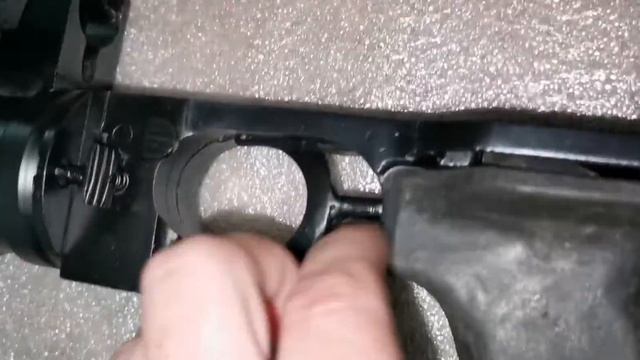 Копия подствольного гранатомёта ГП-25 из стали. смотреть онлайн