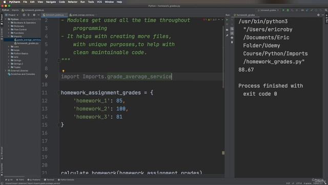 34. Imports in Python смотреть онлайн