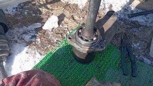 Замена внутренней правой гранаты Нива Шевроле (Niva Chevrol