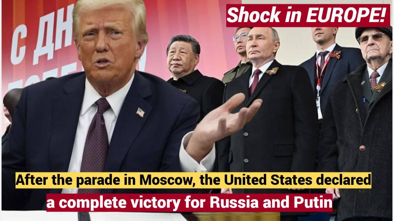 Shock in EUROPE! After the parade in Moscow, the United States declared a complete victory for Russi смотреть онлайн