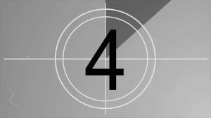 Футаж Отсчёт времени 4  Обратный отсчет  Таймер