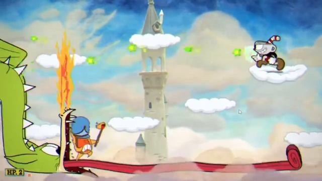 Андрей 2К vs Грим Огнепых | Cuphead (Expert) #2 смотреть онлайн