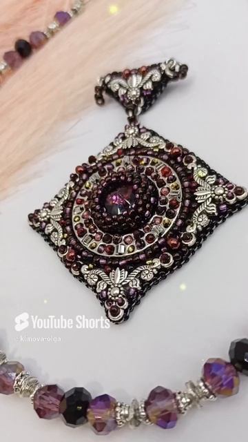 Колье трансформер 3 в 1 Кулон, бусы, брошь-орден смотреть онлайн