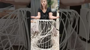 Стол на ножках из ротанга. #столизротанга#ротанг#стол#?