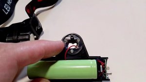 Китайский налобный фонарик. Некоторые отличия в разны