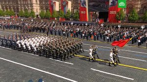 Расчеты дружественных государств приняли участие в параде на Красной площади